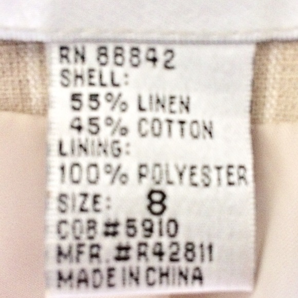 Linen Boyfriend Jackets w/ Coordinating Skirts!! - Picture 5 of 6